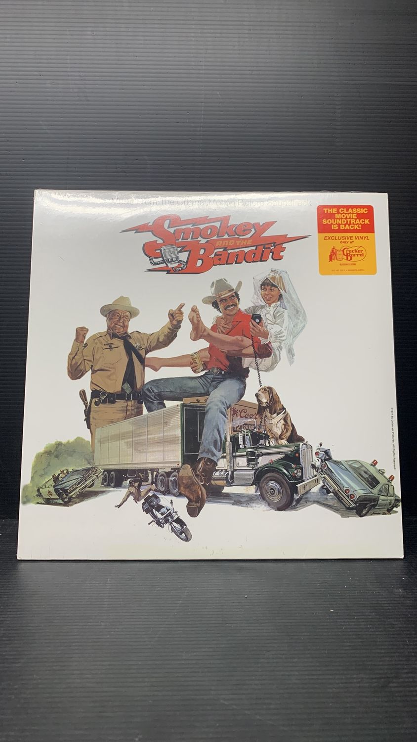 Vinyl Record Smokey And The Bandit Music Soundtrack 2017 (Cracker Barrel Exclusive)