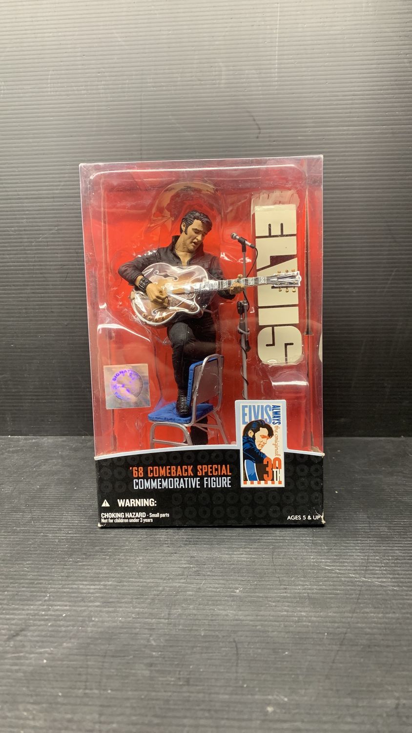 McFarlane Toys Elvis Presley ‘68 Comeback Special Commemorative Figure 2007