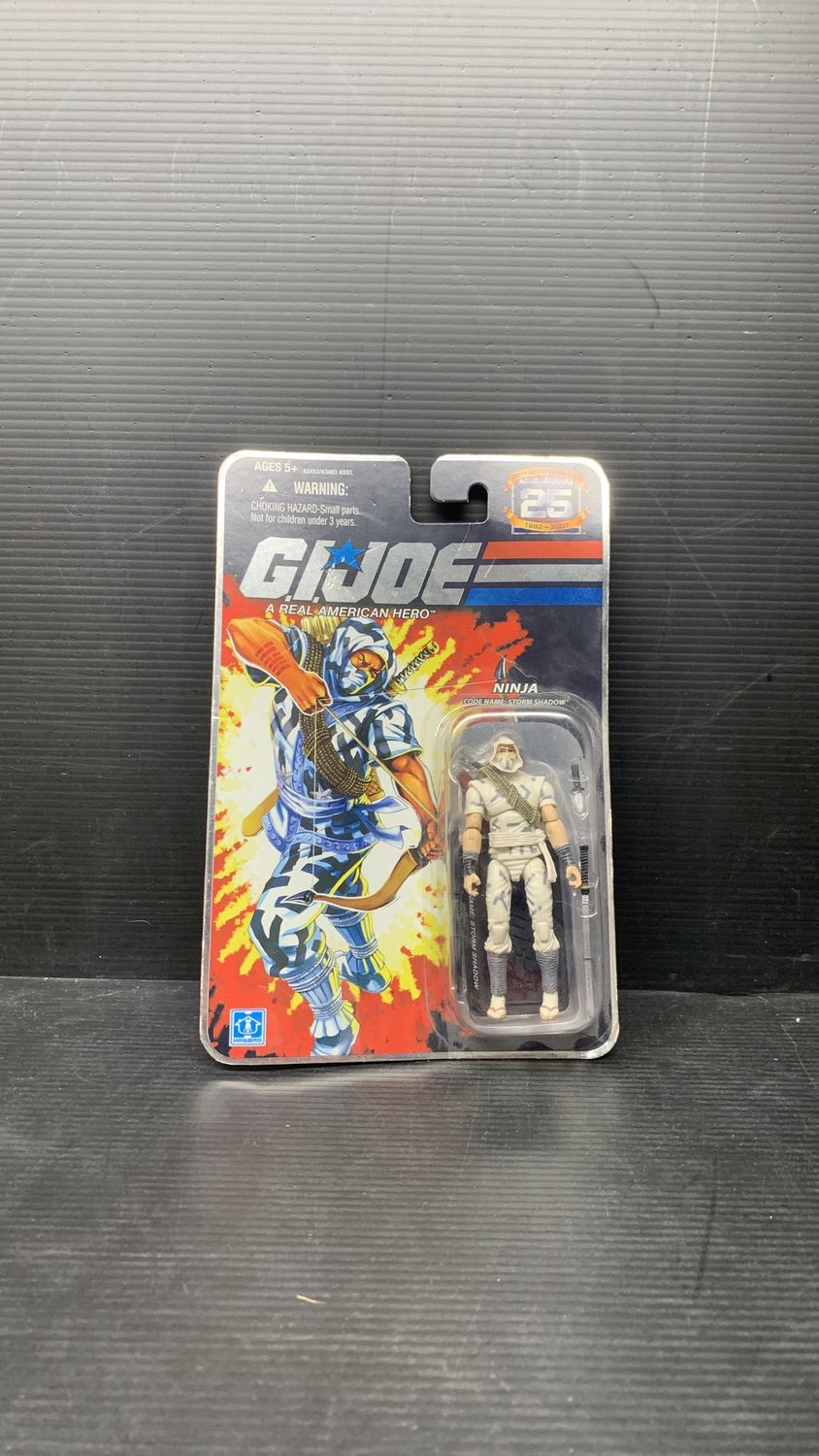 Hasbro G.I.Joe A Real American Hero 25th Anniversary Ninja Code Name: Storm Shadow Action Figure 2007