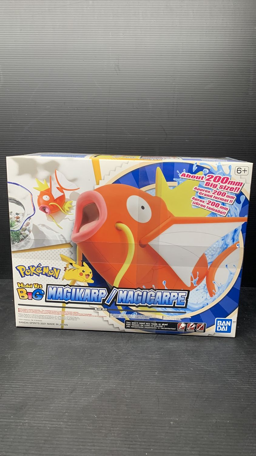 Bandai Pokémon Model Kit Big 01 Magikarp/Magicarpe 2021
