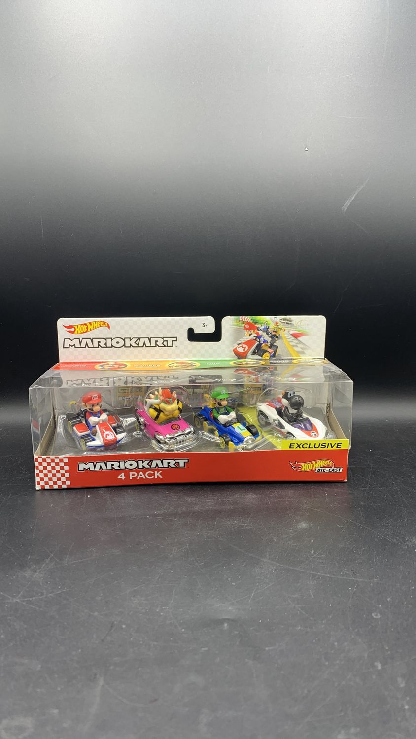 Mattel Hot Wheels Mariokart 4 Pack 2018
