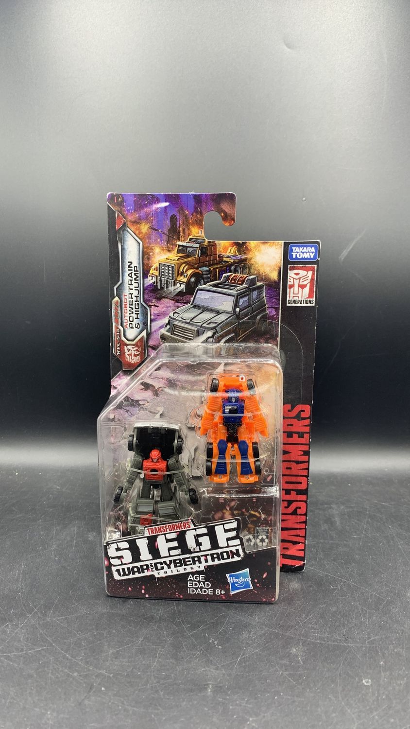 Hasbro Transformers Seige Powertrain and Highjump Figure 2019