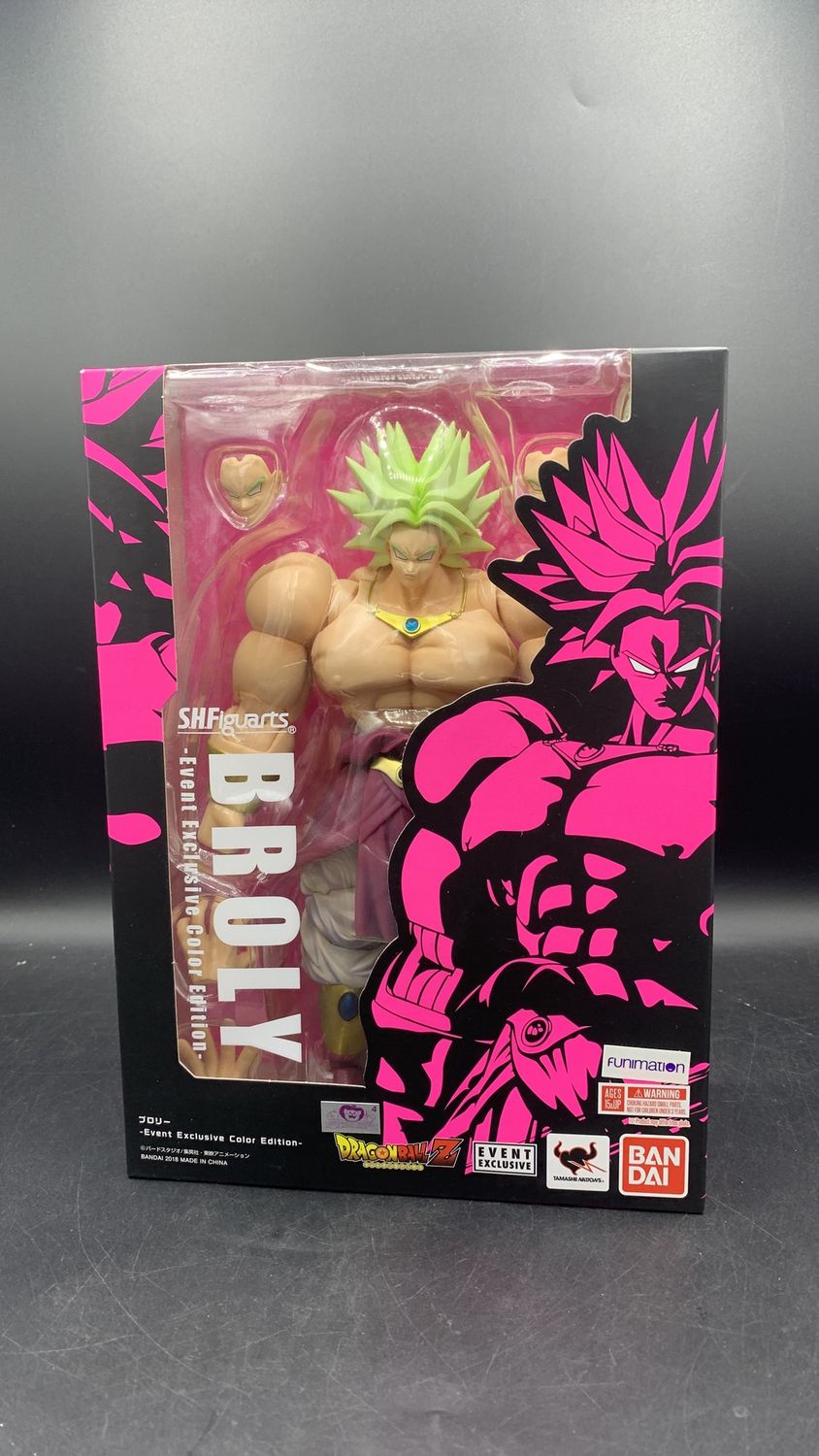 Bandai S.H.Figuarts Broly Event Exclusive Color Edition Figure 2018