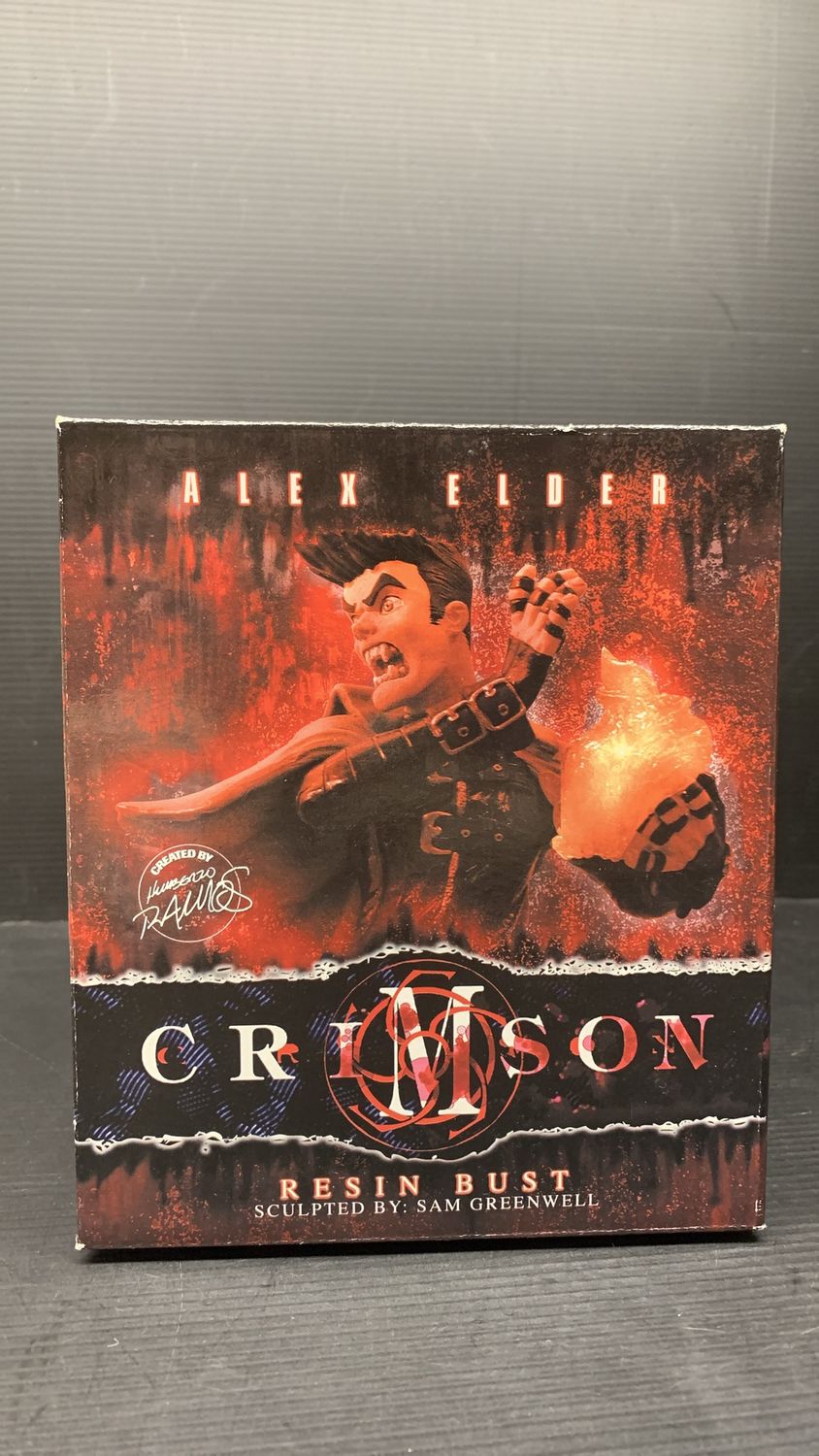 Dynamic Forces Crimson Alex Elder Resin Bust (used) 2000