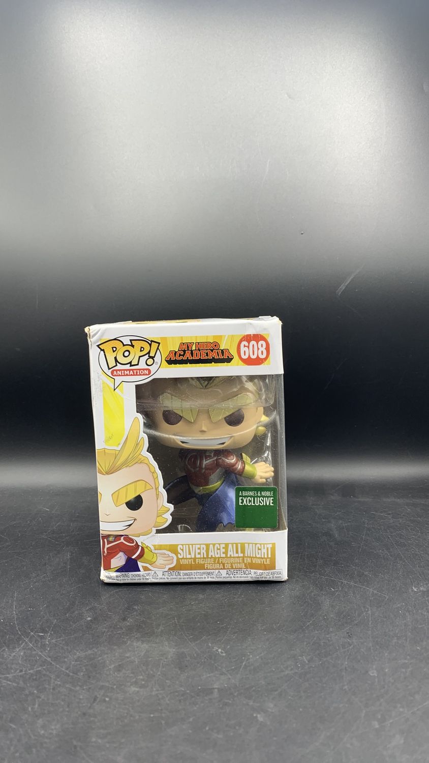 Funko Pop 608 My Hero Academia Silver Age All Might