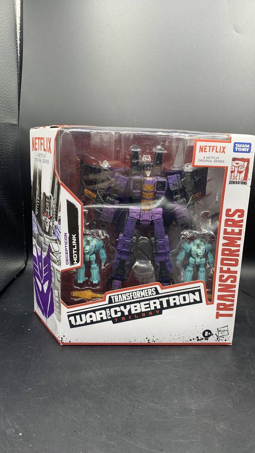 Hasbro Transformers War For Cybertron Netflix Decepticon Hotlink Figure 2020