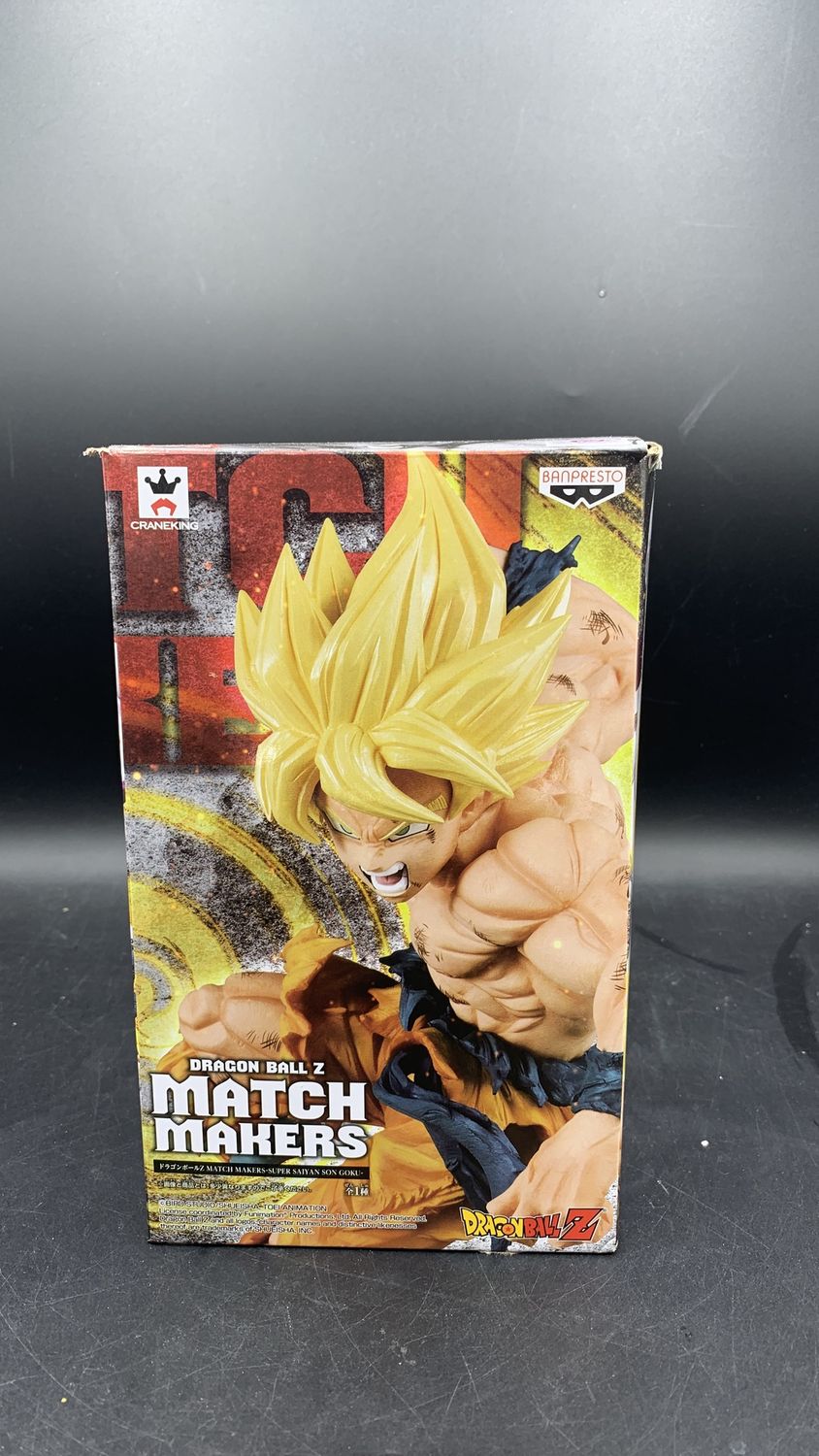 Craneking Dragon Ball Z Match Makers Super Saiyan Son Goku Statue (used) 2018