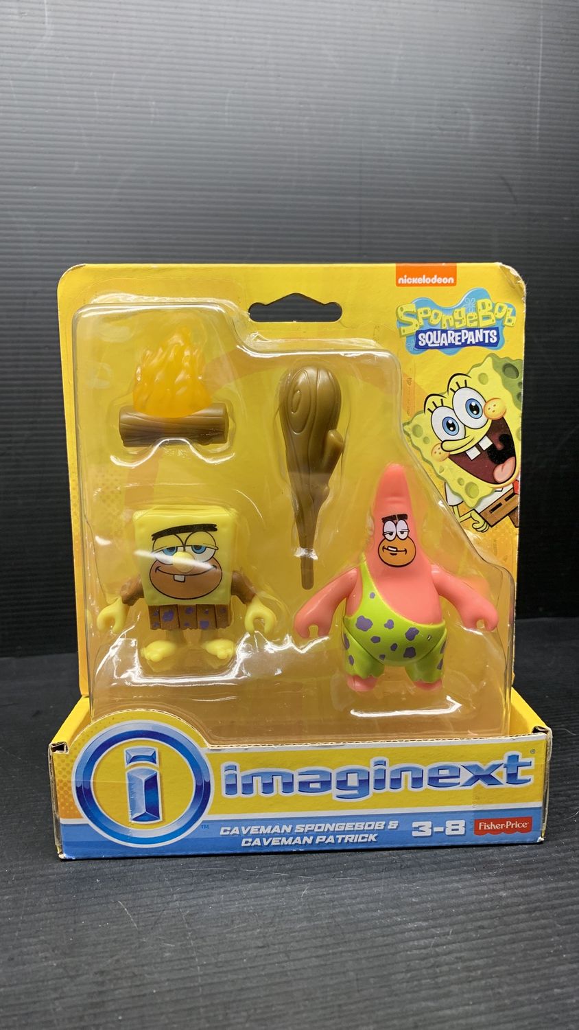 Fisher price Imaginext Spongebob SquarePants Caveman SpongeBob and Caveman Patrick 2015