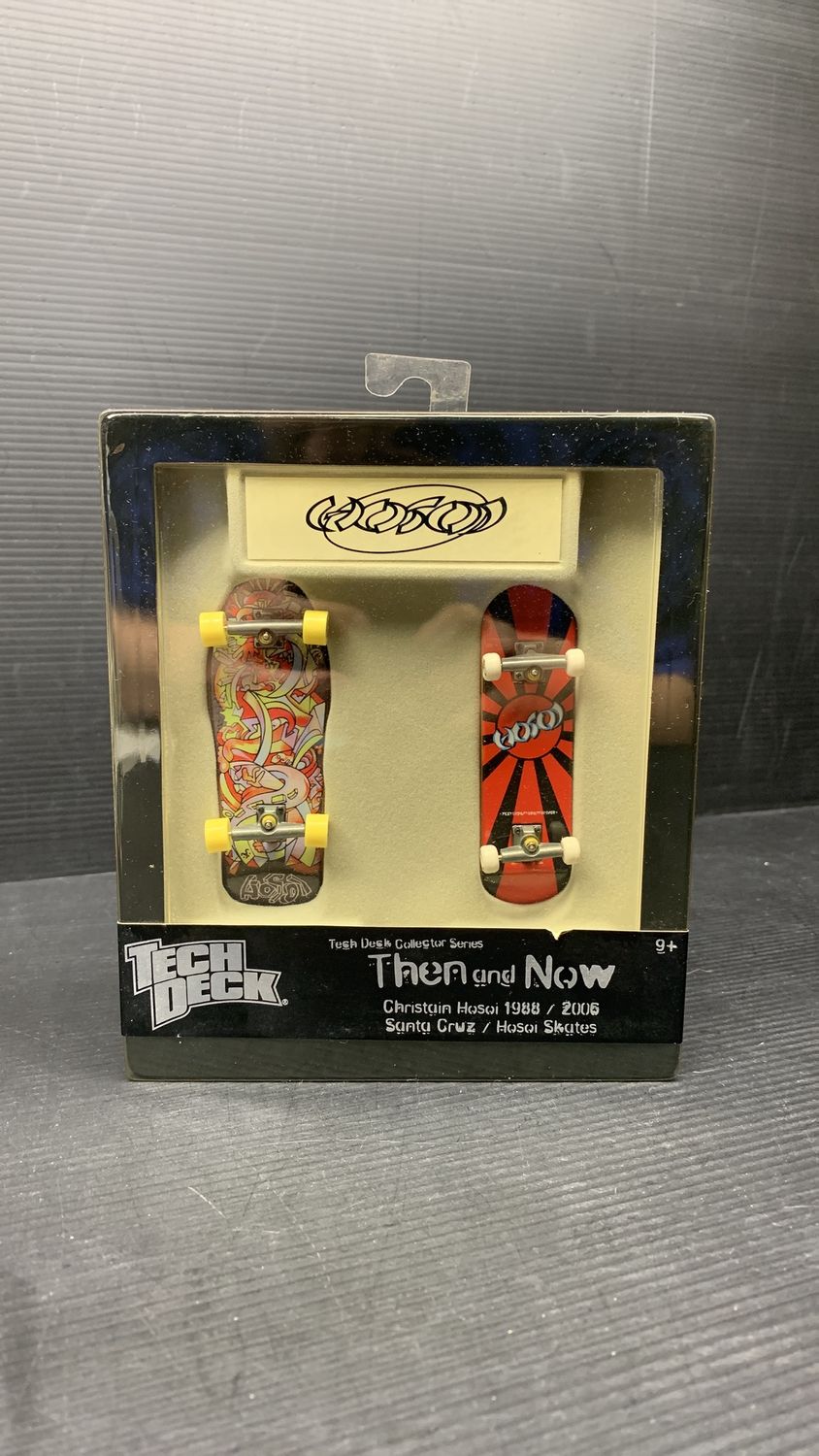 Tech Deck Collector Series Then and Now Christian Hosoi 1988/2006 Santa Cruz