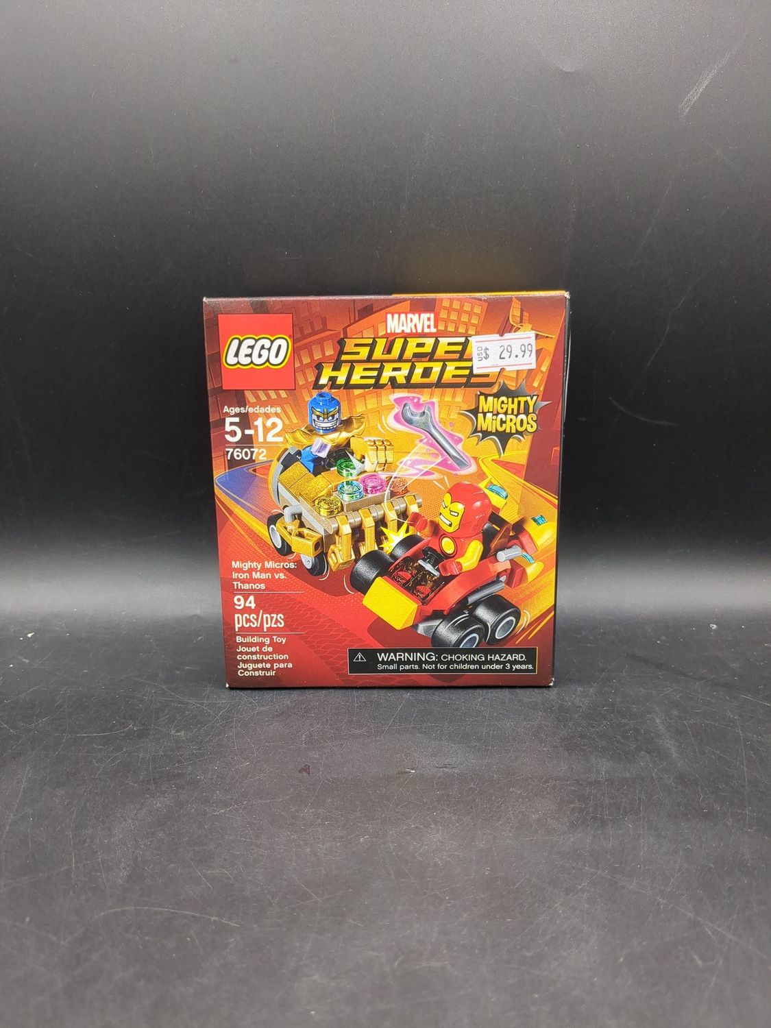Lego 76072 Marvel Superheroes Mighty Micros Iron Man vs Thanos 2017