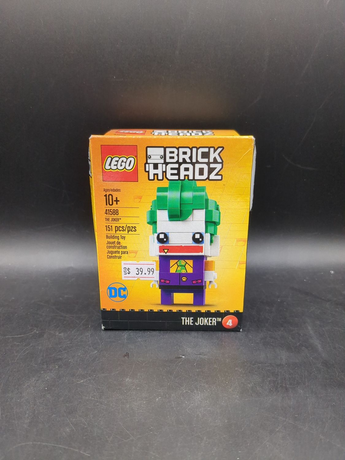 Lego 41588 DC Brick Headz The Joker 2017