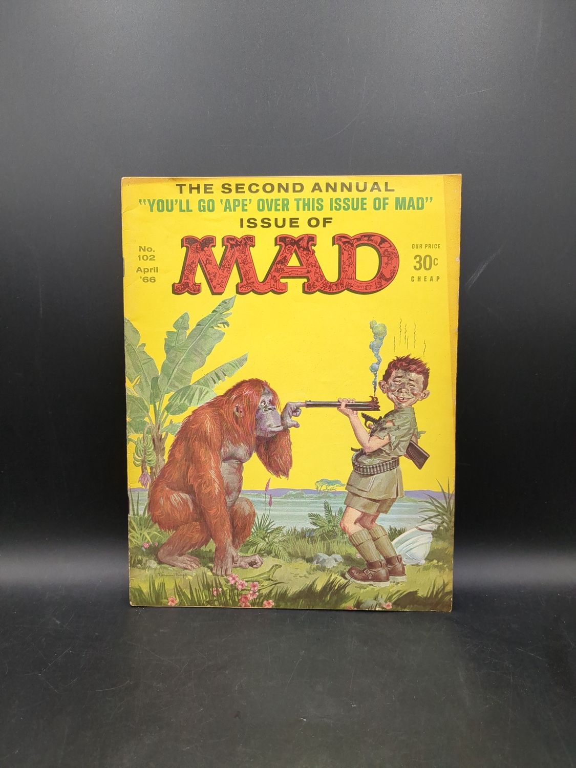 You&#39;ll Go Ape Over This Issue of Mad Magazine 1966 No. 102