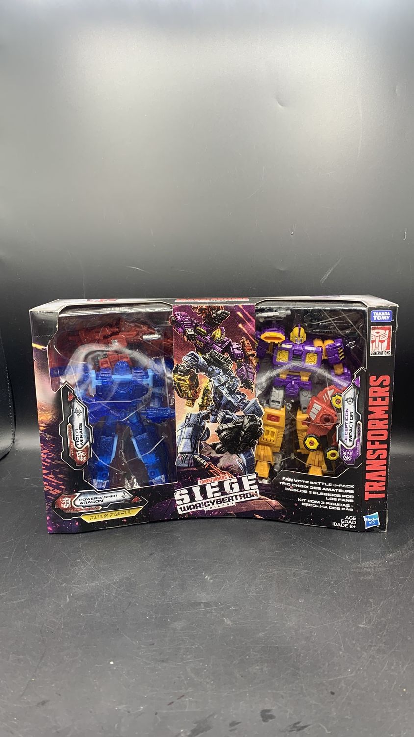 Hasbro Transformers Holo Mirage, Impactor and Powerdasher Aragon Figures 2019