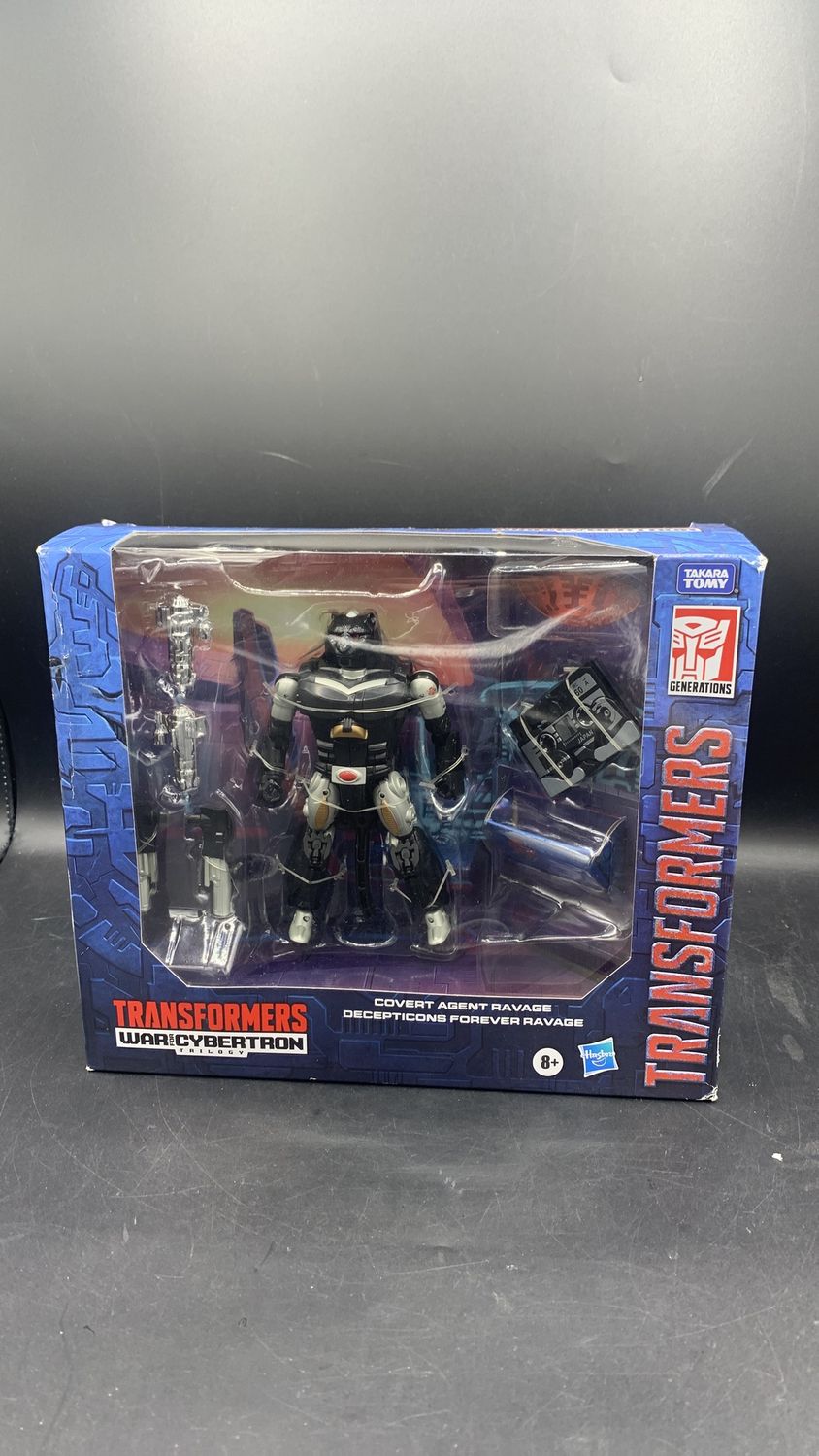 Hasbro Transformers War For Cybertron Covert Agent Ravage Figure2021