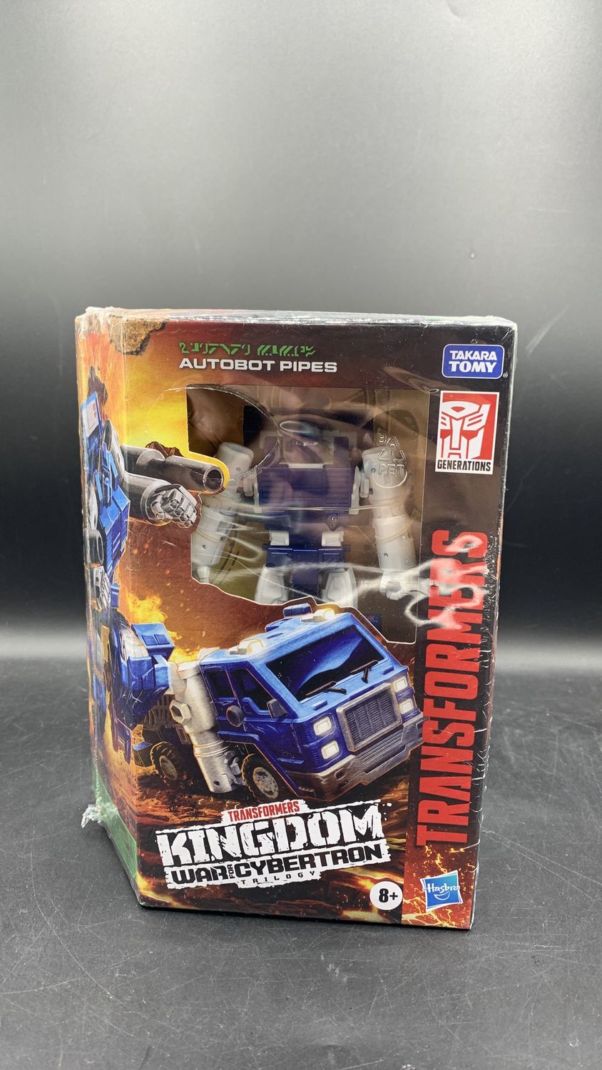 Hasbro Transformers War For Cybertron Kingdom Pipes Action Figure 2021