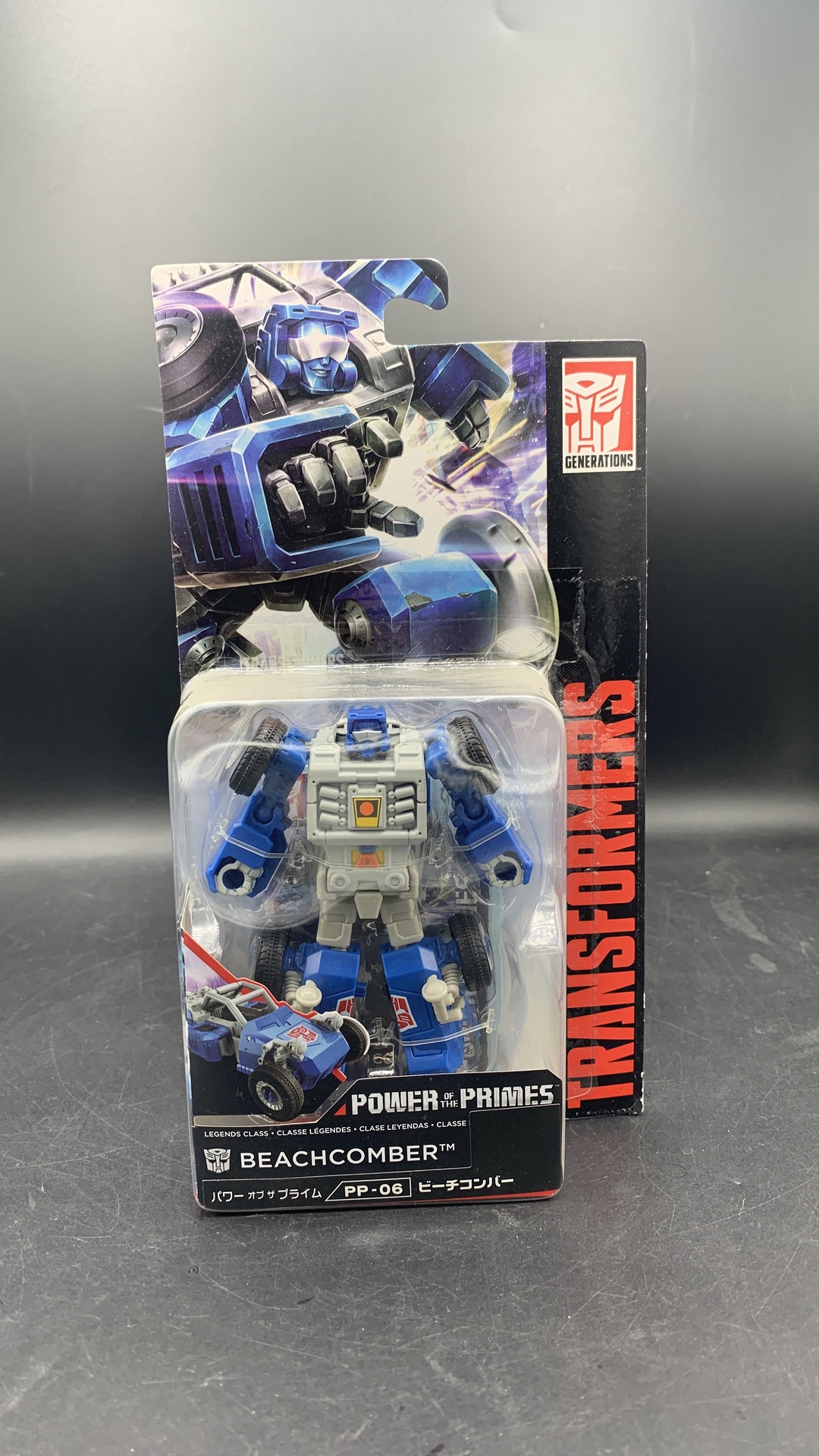 Takara Transformers Power of The Primes Beachcomber Action Figure 2018