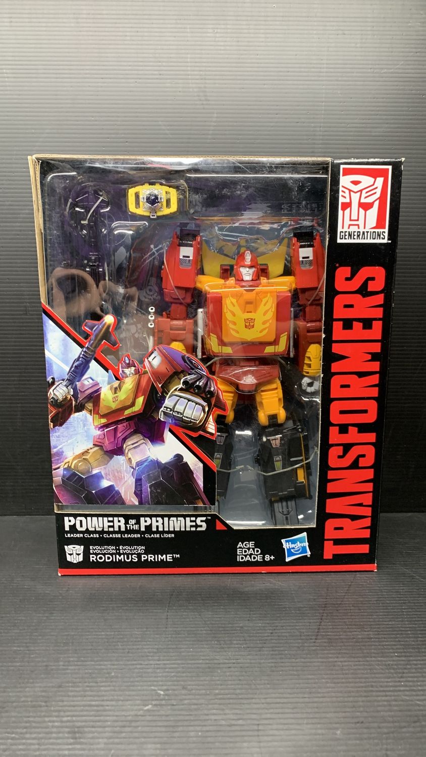 Hasbro Transformers Power of the Primes Rodimus Prime Action Figure 2018