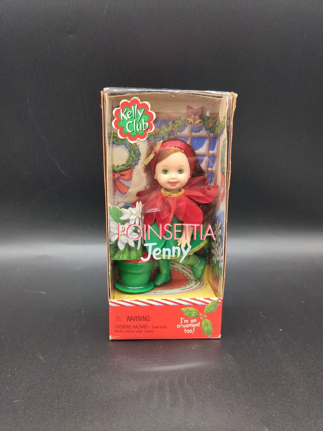 Mattel Barbie Kelly Club Poinsettia Jenny 2001