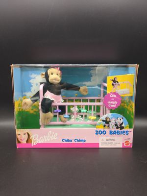 Mattel Barbie Chika Chimp Zoo Babies 2000