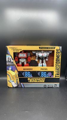 Hasbro Transformers Ironhide and Prowl Action Figures 2023