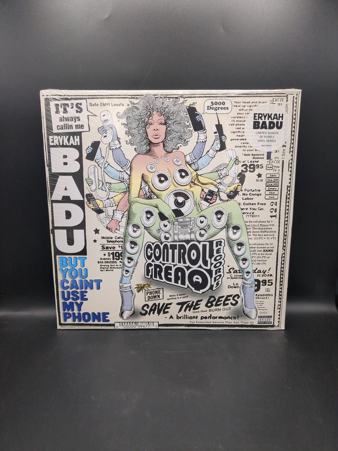 Vinyl Record But You Caint Use My Phone By Erykah Badu