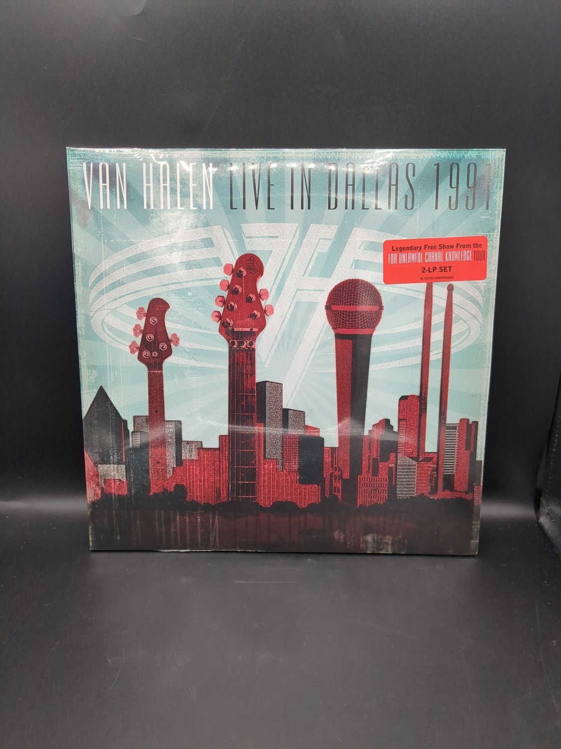 Vinyl Record Van Halen Live In Dallas 1991