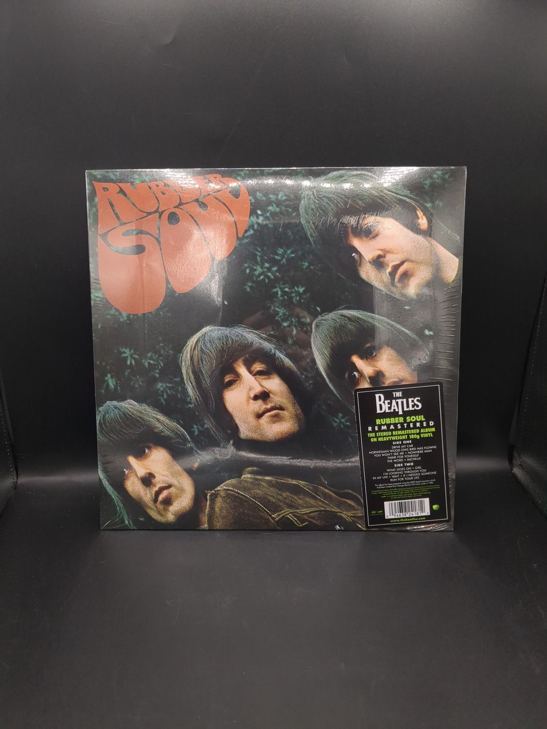Vinyl Record Rubber Soul By The Beatles