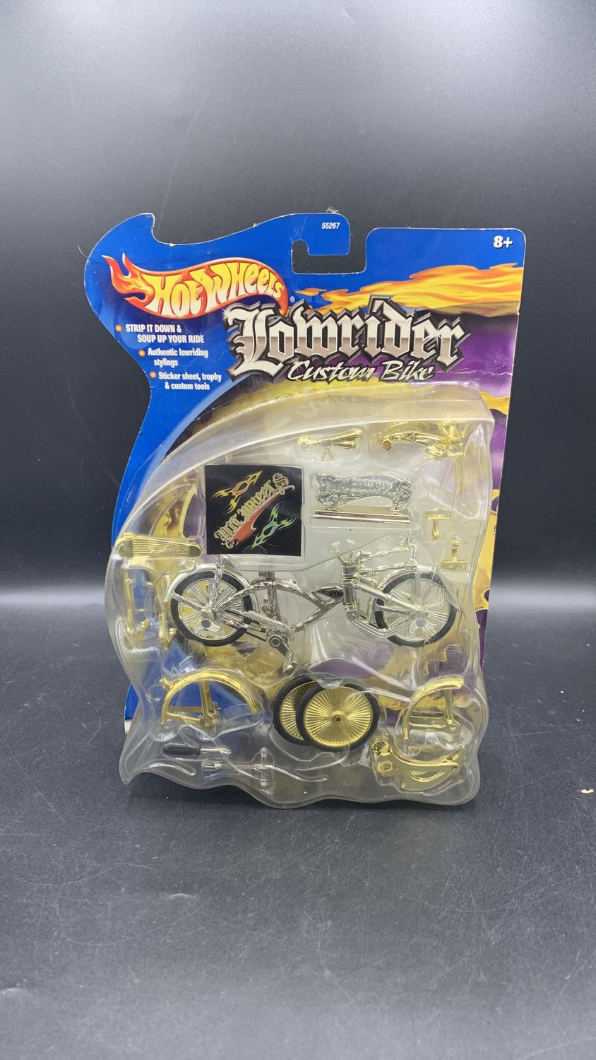 Hot Wheels Lowrider Custom Bike (Gold) 2001