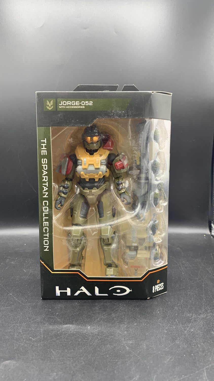 Wicked Cool Toys Halo The Spartan Collection Jorge-052 Action Figure 2022