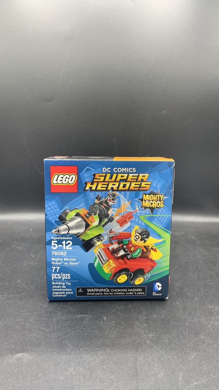 Lego 76062 DC Super Heroes Mighty Micros: Robin vs. Bane 2016 worn box