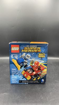 Lego 76063 DC Super Heroes Mighty Micros: The Flash vs. Captain Cold 2016 Worn Box