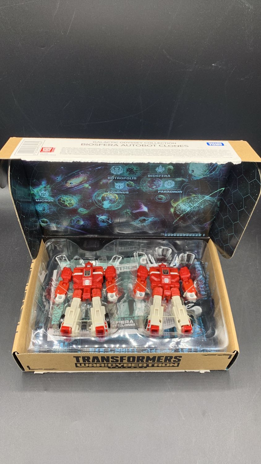 Hasbro Transformers Biosfera Autobot Clones Figures 2020 (used) Open Box
