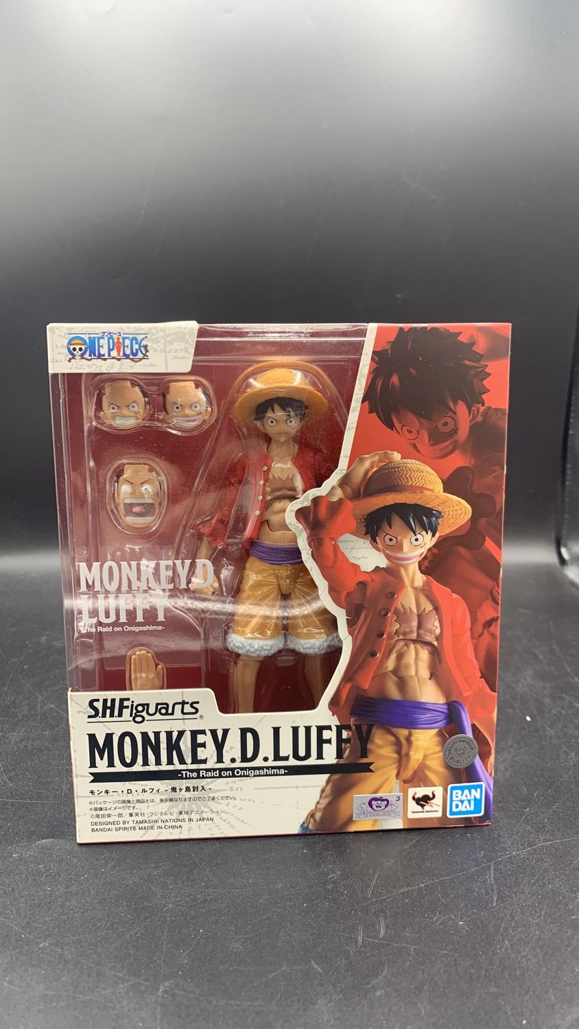 Bandai S.H.Figuarts One Piece Monkey.D.Luffy The Raid on Onigashima Figure