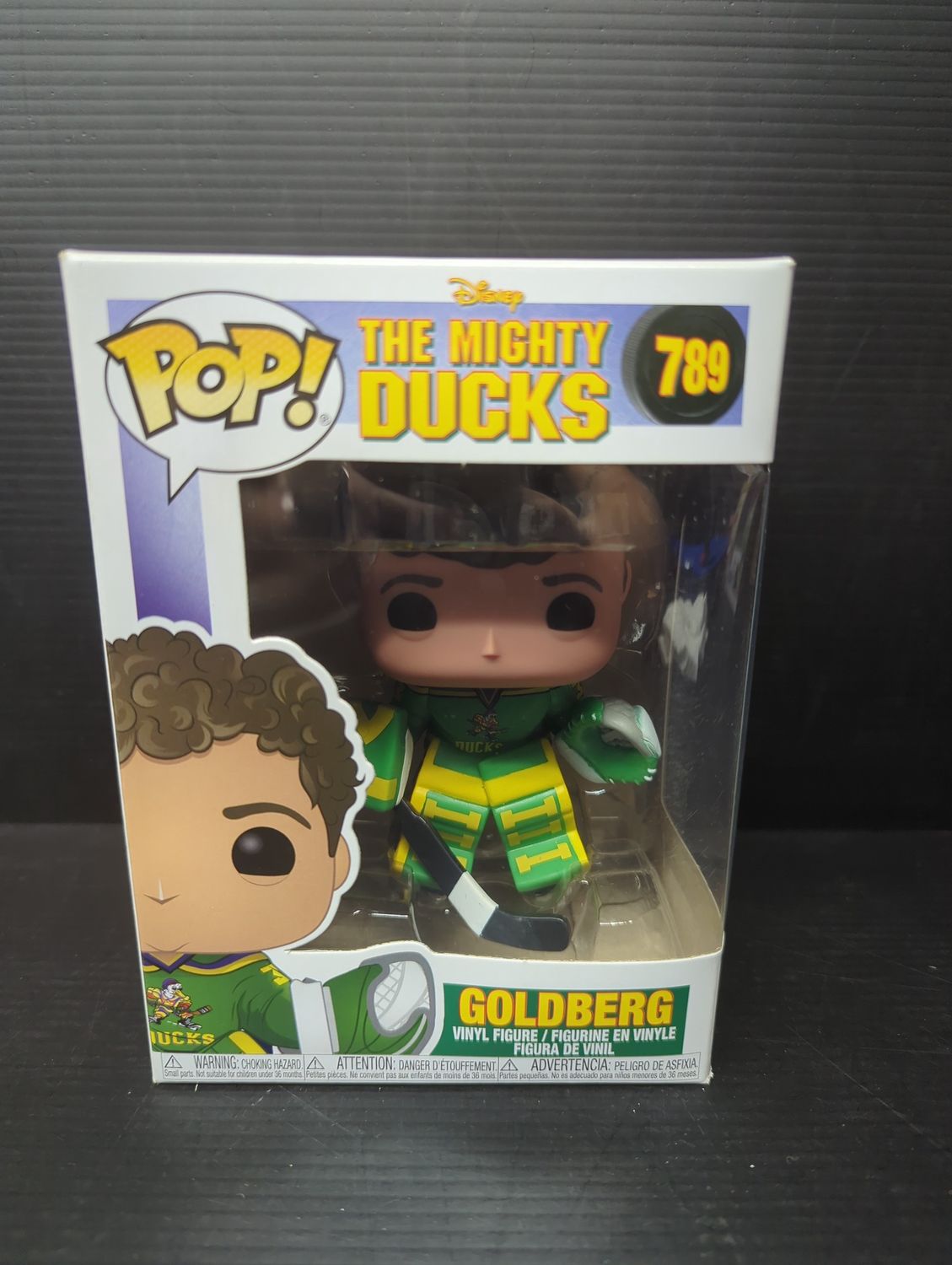 Funko Pop! 789 The Mighty Ducks Goldberg
