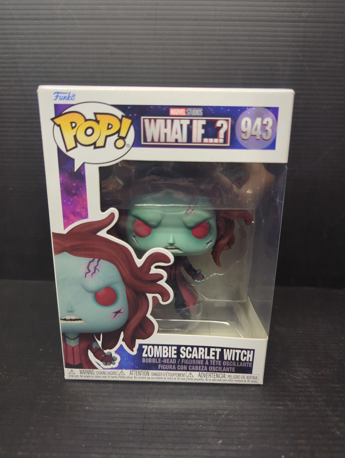 Funko Pop! 943 Marvel What If...? Zombie Scarlett Witch