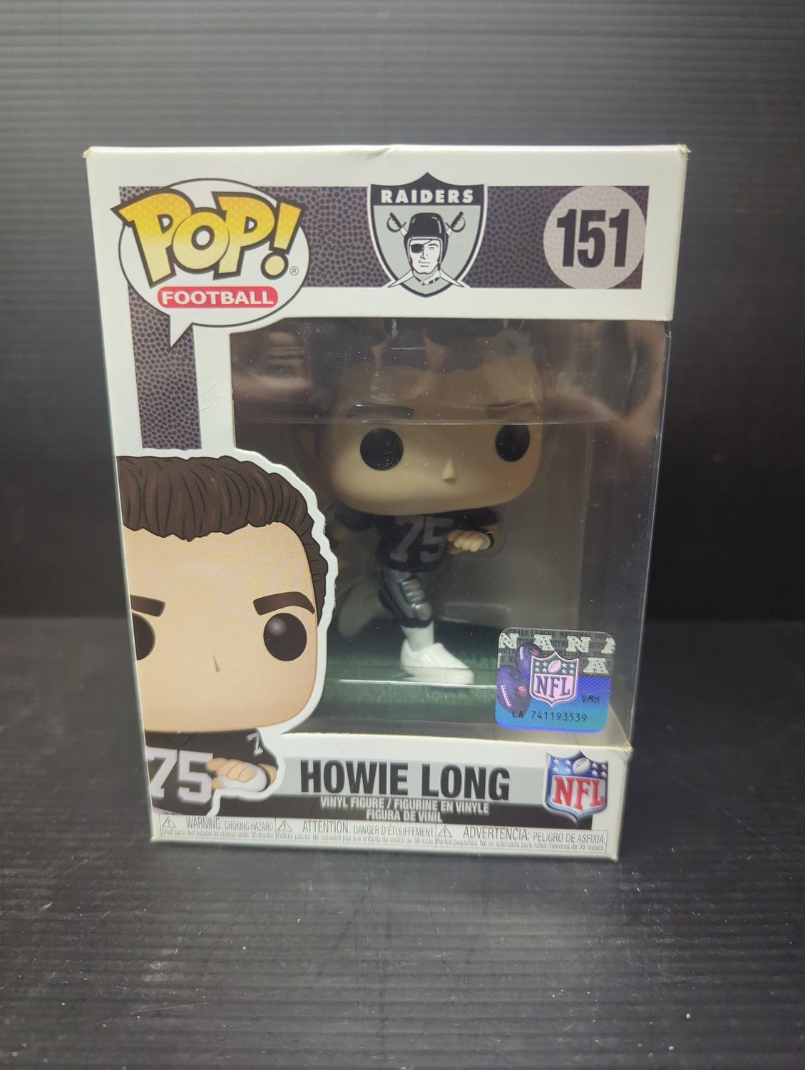 Funko Pop! 151 Football Raiders Howie Long