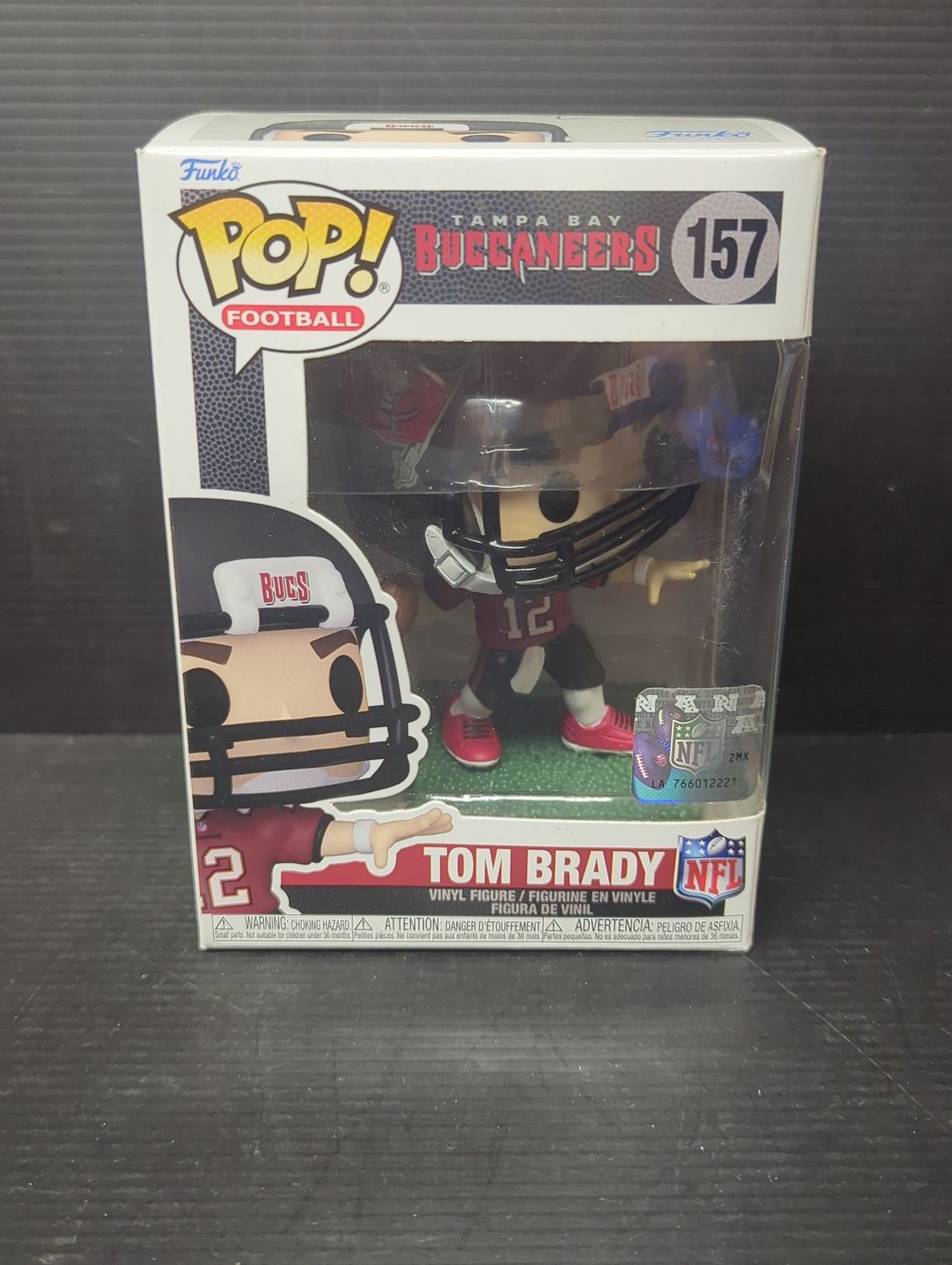 Funko Pop! 157 Football Tampa Bay Buccaneers Tom Brady