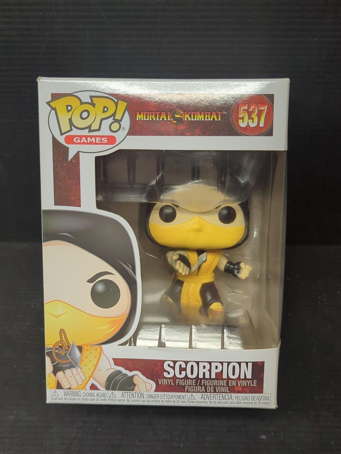 Funko Pop! 537 Mortal Kombat Scorpion