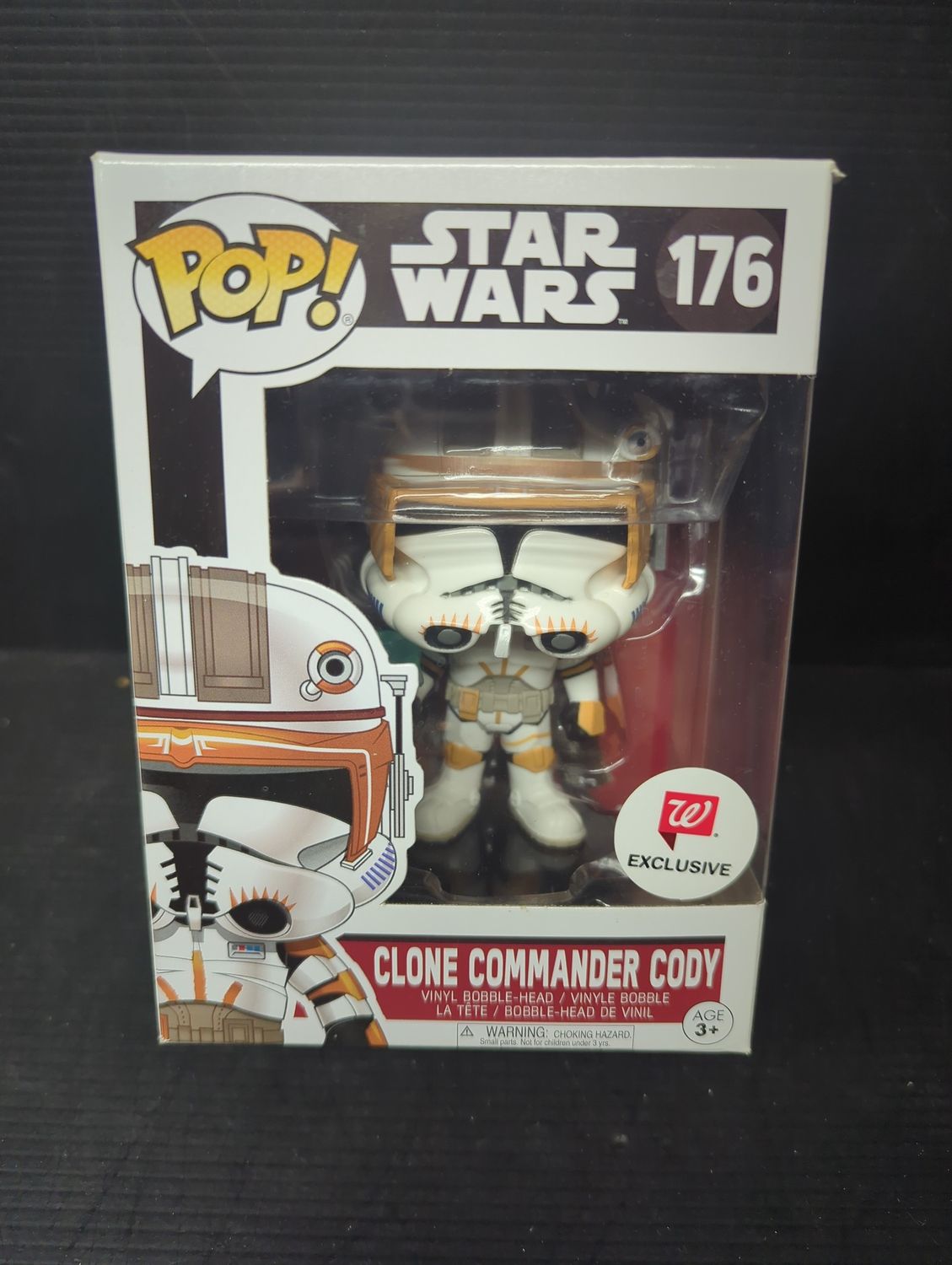 Funko Pop! 176 Star Wars Clone Commander Cody Walgreens Exclusive