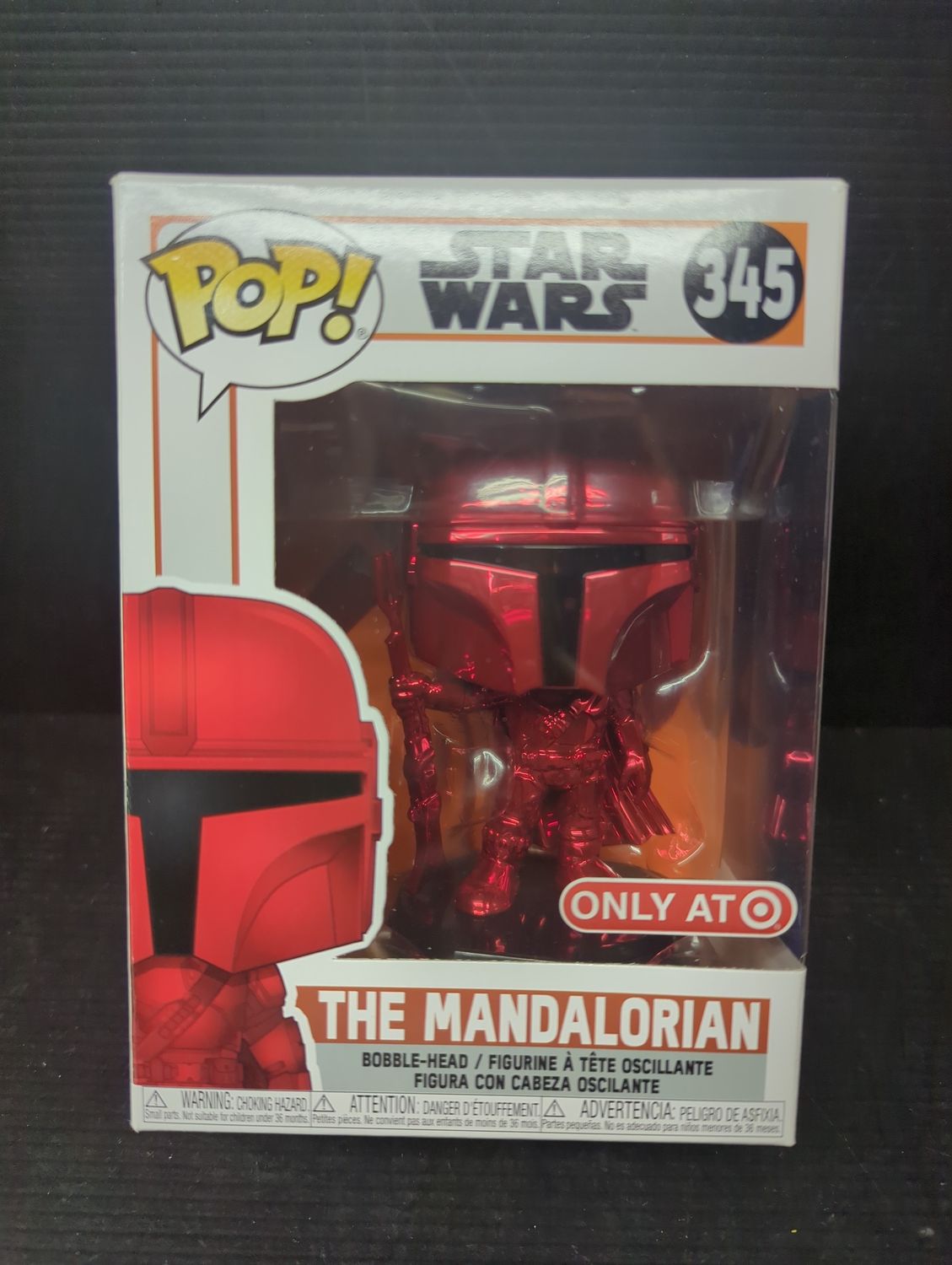 Funko Pop! 345 Star Wars The Mandalorian Target Exclusive
