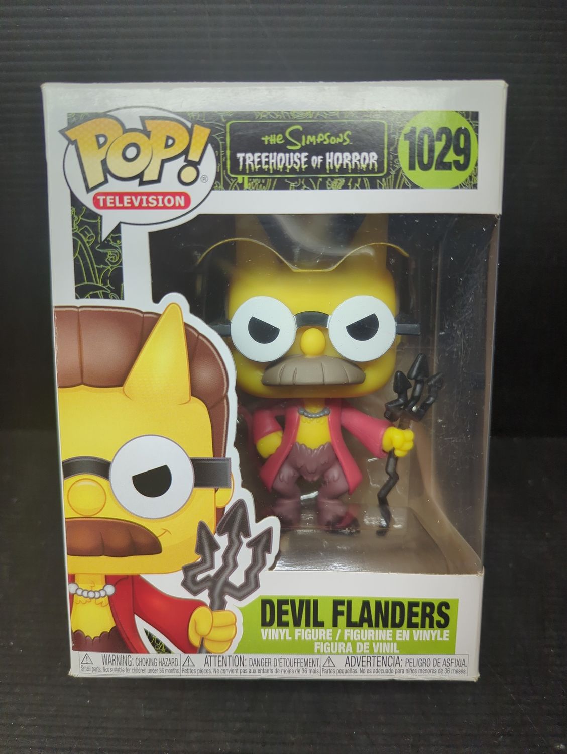 Funko Pop! 1029 The Simpsons Treehouse of Horror Devil Flanders