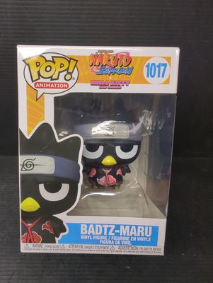 Funko Pop! 1017 Naruto Shippuden X Hello Kitty and Friends Badtz- Maru