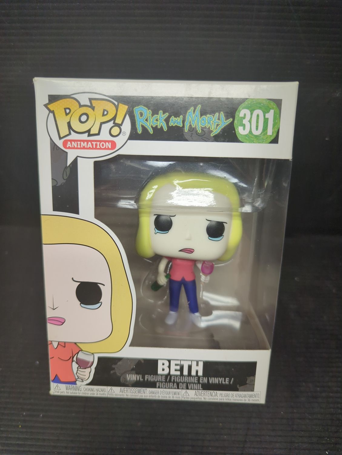 Funko Pop! 301 Rick and Morty Beth