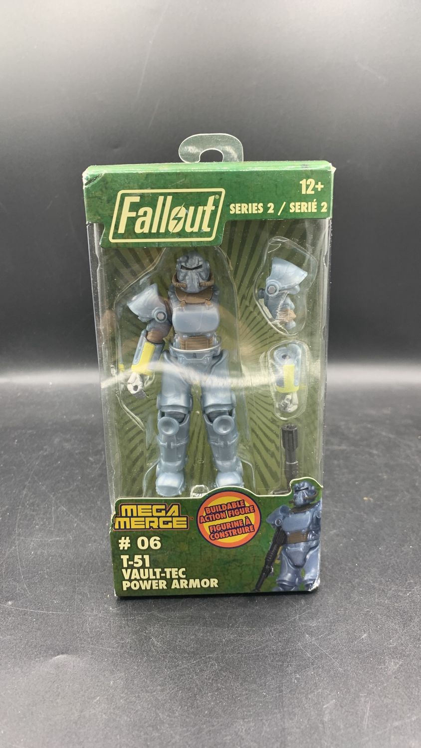 Just Toys Intl. Fallout Mega Merge 06 T-51 Vault-Tec Power Armor Buildable Action Figure 2018