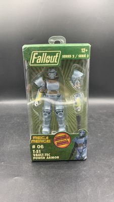 Just Toys Intl. Fallout Mega Merge 06 T-51 Vault-Tec Power Armor Buildable Action Figure 2018
