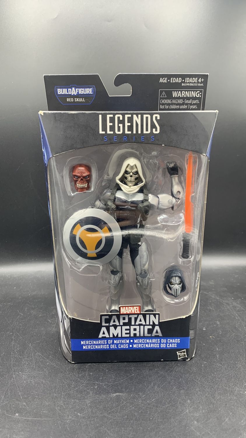Hasbro Marvel Legends Red Skull BAF Mercenaries of Mayhem Taskmaster Action Figure 2015