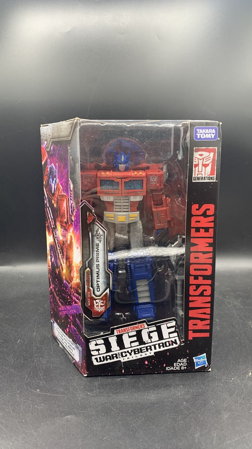 Hasbro Transformers War For Cybertron Siege Optimus Prime Action Figure 2019
