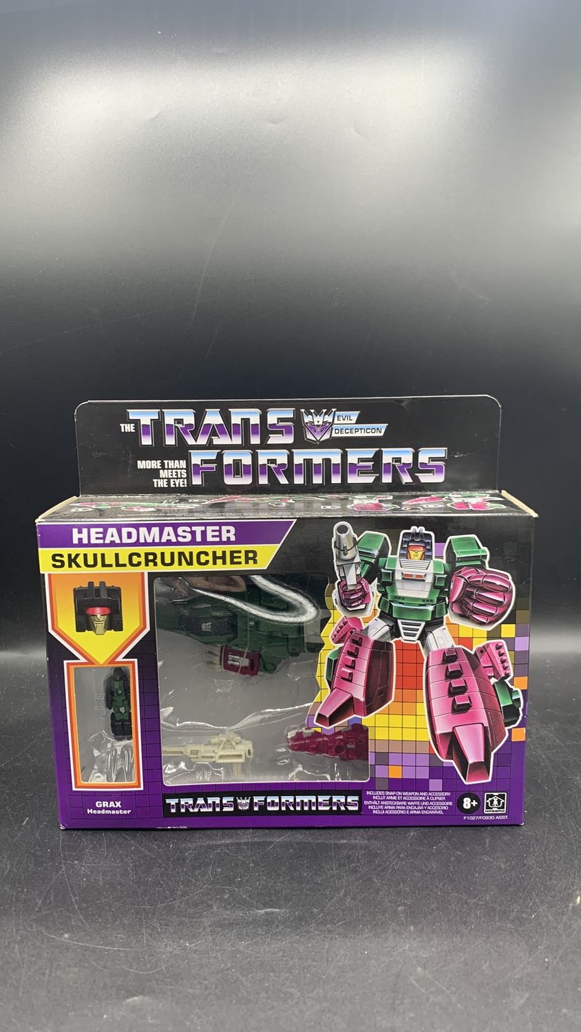 Hasbro Transformers Headmasters Skullcruncher Action Figure 2021