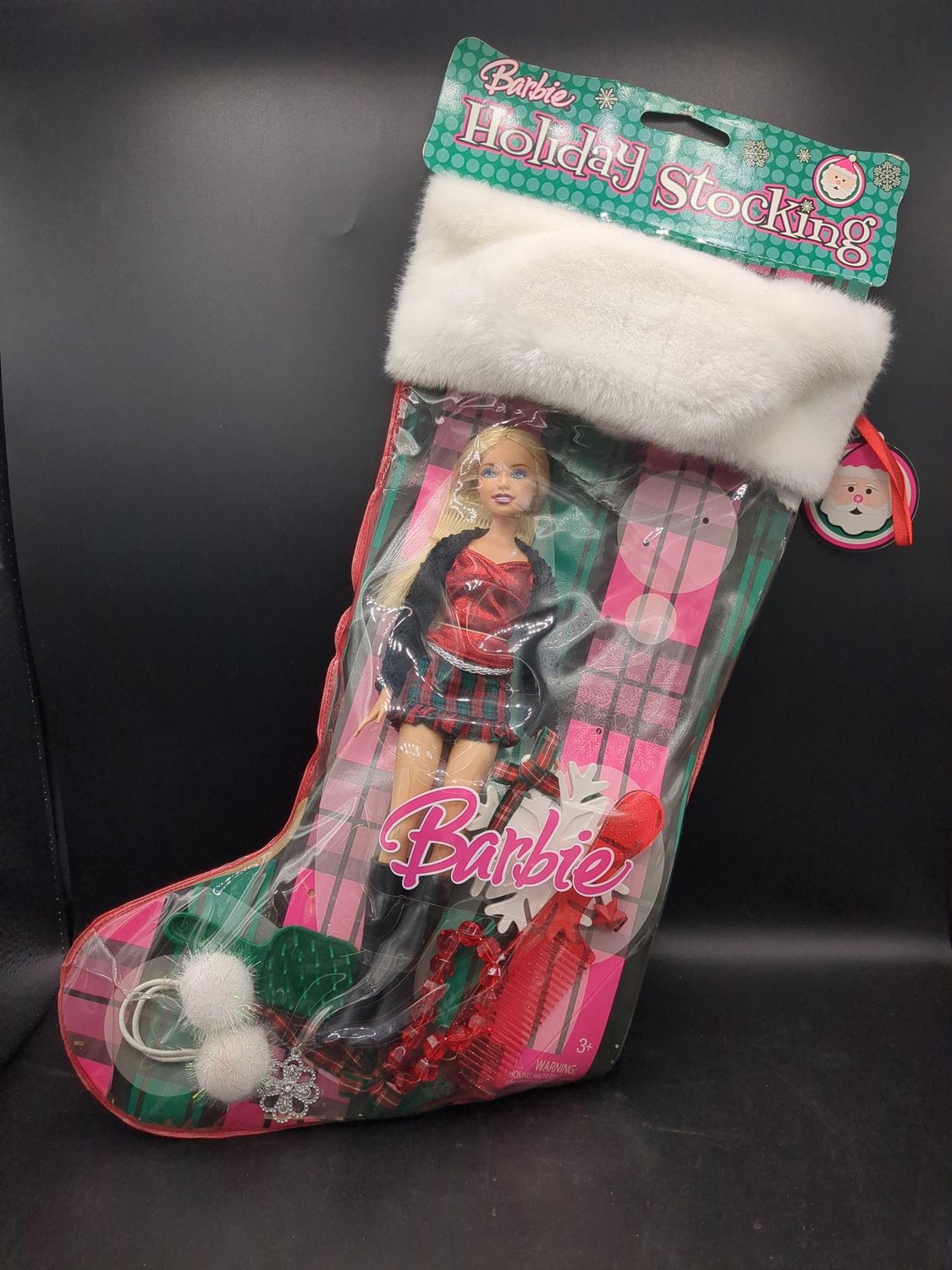Mattel Holiday Stocking Barbie 2007