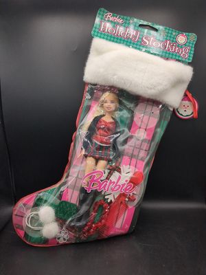 Mattel Holiday Stocking Barbie 2007